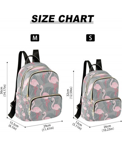 Fashion Flamingo Bird Women Backpack Purse Ladies Fashion Shoulder Bag Daypack Travel Bag 10L Small $20.99 Backpacks