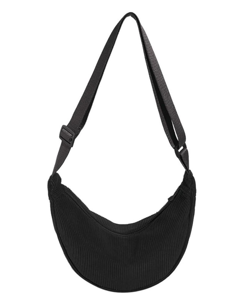 Crossbody Bag Hobo Sling Crescent Bag Women Men Trendy Small Shoulder Bag Purse Dumpling Bag Casual Handbag Adjustable Strap ...