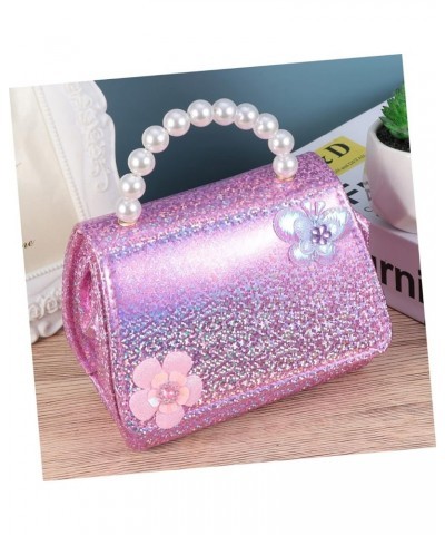 1 PC Mini Bag Handbag Laptop Messenger Bag for Women Kids Crossbody Bag Woven Handbag Little Girl Wallet Pink $10.07 Totes