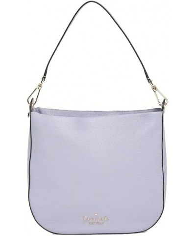 Lexy Leather Shoulder Bag in Pale Hydrangea $95.53 Shoulder Bags