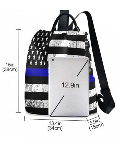 American Us Flag Stripes Women Backpack Purse Anti-theft Casual Shoulder Bag Fashion Ladies Bags $23.51 Backpacks