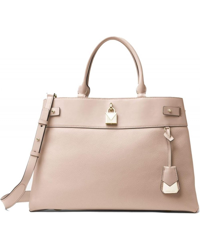 Gramercy Large Pebbled Leather Satchel Soft Pink $143.60 Satchels