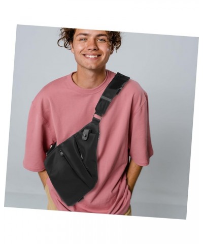 Men's Chest Bag Mens Chest Bag Chest Bag for Women Mens Shoulder Bags Chest Bag for Men Sling Bag Chest Black $8.84 Crossbody...