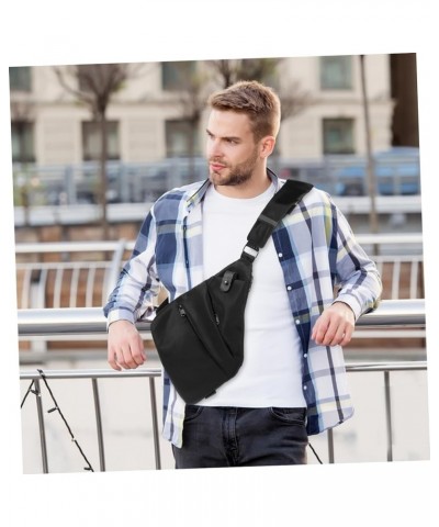 Men's Chest Bag Mens Chest Bag Chest Bag for Women Mens Shoulder Bags Chest Bag for Men Sling Bag Chest Black $8.84 Crossbody...