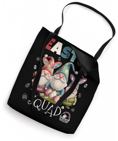 Easter Squad Funny Bunny Spring Gnomes Easter Eggs Hunting Tote Bag $9.44 Totes