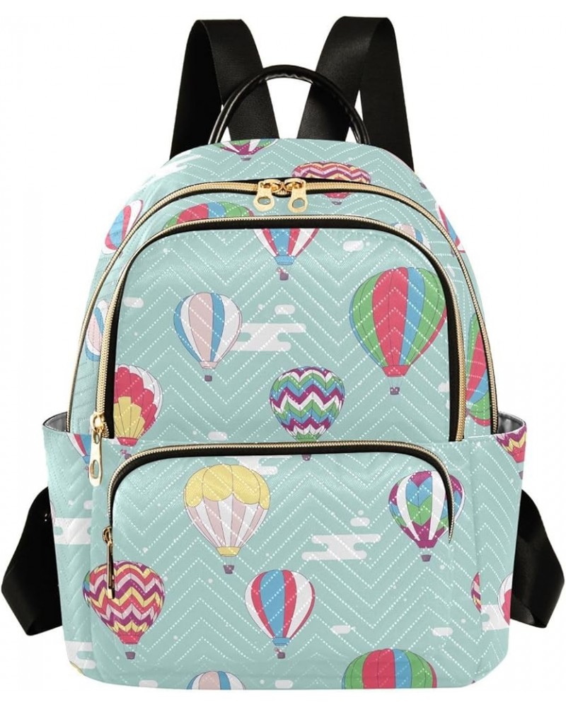 Hot Air Balloons Backpack Purse for Women Ladies Fashion Travel MiniShoulder Bags Back Pack HandBag Lady Gifts,S Medium $18.5...