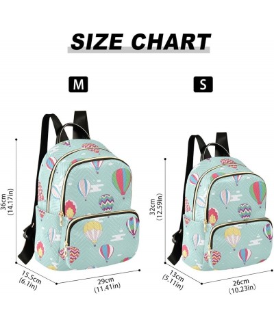 Hot Air Balloons Backpack Purse for Women Ladies Fashion Travel MiniShoulder Bags Back Pack HandBag Lady Gifts,S Medium $18.5...