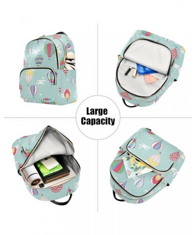 Hot Air Balloons Backpack Purse for Women Ladies Fashion Travel MiniShoulder Bags Back Pack HandBag Lady Gifts,S Medium $18.5...