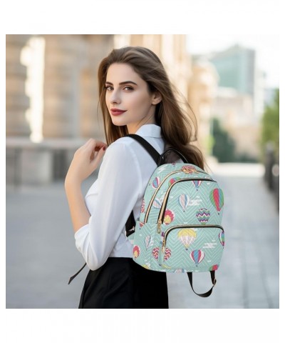 Hot Air Balloons Backpack Purse for Women Ladies Fashion Travel MiniShoulder Bags Back Pack HandBag Lady Gifts,S Medium $18.5...