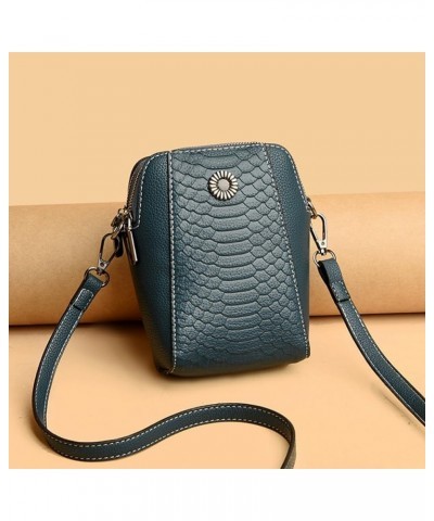 Adjustable Strap Leather Shoulder Bag Women Small Crossbody Handbag Casual PU Phone Hobo Purse Vintage Satchel Bag Ver Blue $...