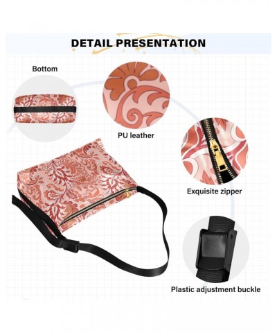 Floral Pattern Girls Crossbody Bag Beauty Womens Shoulder Bags Zipper Bag $17.48 Hobo Bags