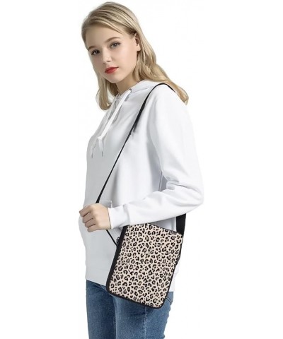 Fashion Shoulder Bag for Women, Large Capacity Messenger Bag Crossbody Bag Travel Outdoor Handbag Leopard Print $10.50 Clutches