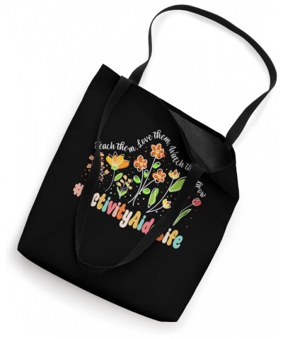 Activity Aide Life Appreciation Week Teacher Back to School Tote Bag $15.89 Totes