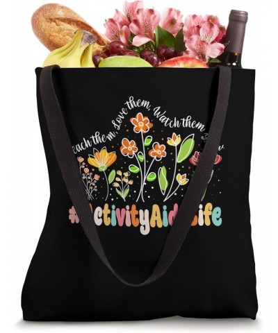 Activity Aide Life Appreciation Week Teacher Back to School Tote Bag $15.89 Totes