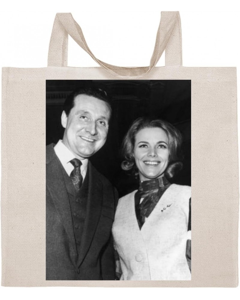 Honor Blackman - Cotton Photo Canvas Grocery Tote Bag IDPP398217 $20.08 Totes