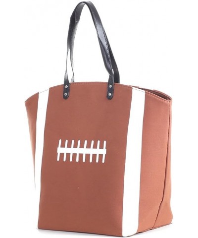 Large Baseball Tote Bag Sports Prints Utility Tote Beach Bag Travel Bag Football $12.31 Totes