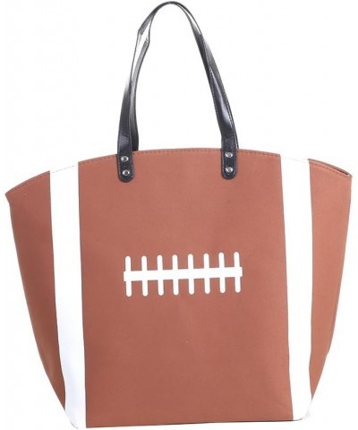 Large Baseball Tote Bag Sports Prints Utility Tote Beach Bag Travel Bag Football $12.31 Totes