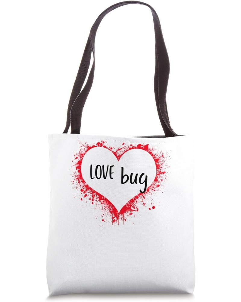 Love Bug Valentine's Day for Boy or Girl Kids Tote Bag $15.43 Totes