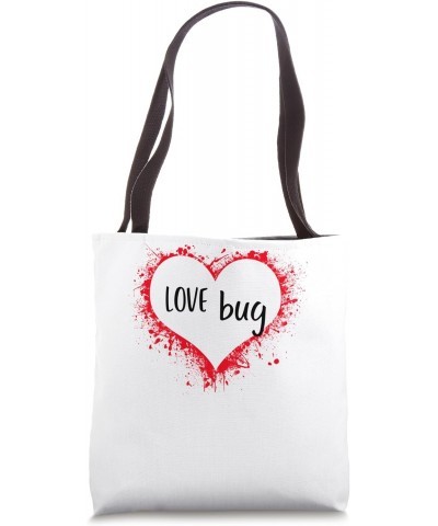 Love Bug Valentine's Day for Boy or Girl Kids Tote Bag $15.43 Totes