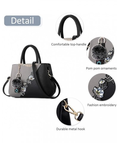 Women Handbag Ladies Messenger Bag Shoulder Bags Fashion Style Handbag Gray a $27.44 Shoulder Bags