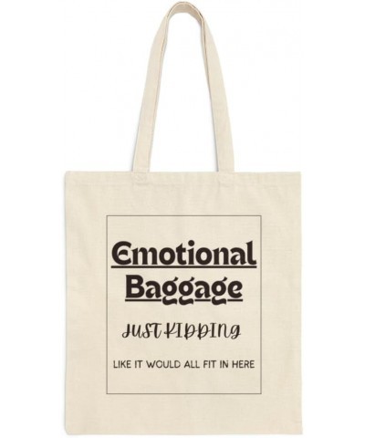 Maxsping Everyday Essential Canvas Tote Bag - Stylish, Sustainable, and Spacious Carryall for All Your Adventures Emotional B...