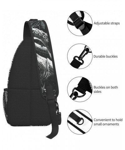 Sling Bag Multipurpose Chest Crossbody with Adjustable Strap Outdoor Backpack Giant Squid $12.87 Crossbody Bags