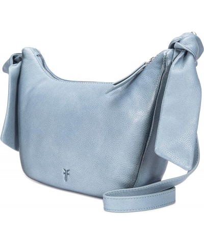 Nora Knotted Crossbody Washed Denim Leath $55.09 Crossbody Bags