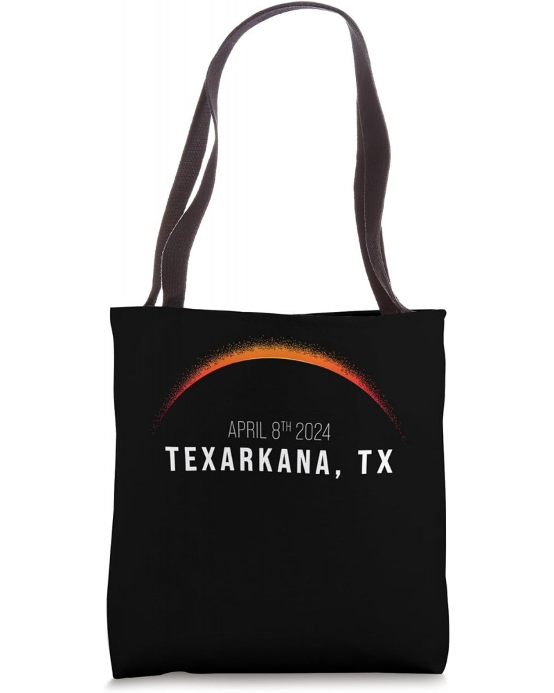 Total Solar Eclipse 2024 Texarkana, TX Totality Path Tote Bag $12.96 Totes