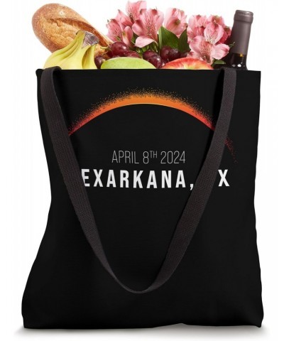 Total Solar Eclipse 2024 Texarkana, TX Totality Path Tote Bag $12.96 Totes