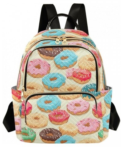 Donuts Backpack Purse for Women Small Travel Bag Fashion Daypack M 202a2099 S(10.23"x5.11"x12.59") 202a2099 $19.27 Backpacks