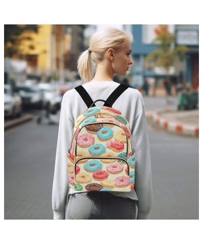 Donuts Backpack Purse for Women Small Travel Bag Fashion Daypack M 202a2099 S(10.23"x5.11"x12.59") 202a2099 $19.27 Backpacks