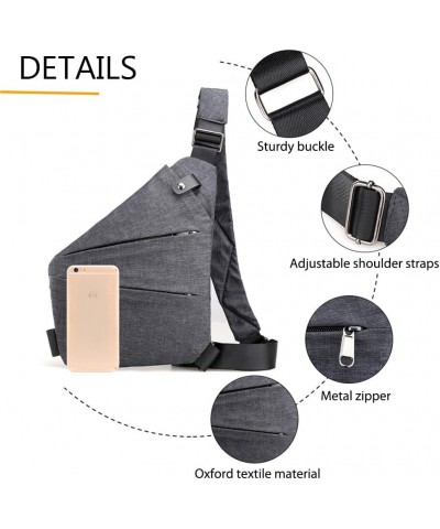 Anti Theft Travel Bag for Women Men, Anti Theft Crossbody Bags for Women with Adjustable Strap Safe Travel Bag for Me Army Gr...