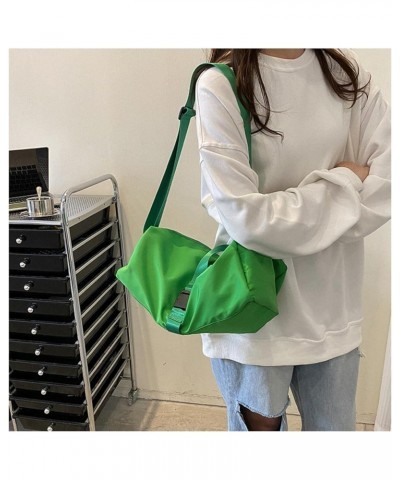 Women Nylon Hobo Crossbody Bag Shoulder Bag for Women Casual Women Messager Bag Satchel Bag Handbag (Yellow) Green $13.99 Totes