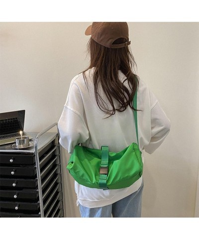 Women Nylon Hobo Crossbody Bag Shoulder Bag for Women Casual Women Messager Bag Satchel Bag Handbag (Yellow) Green $13.99 Totes