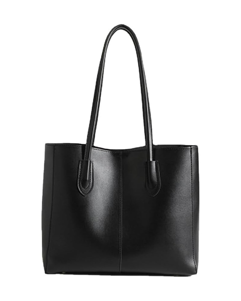 Leather Tote Bag Aesthetic Everything Tote Bag Designer Tote Bags for Women Cute Tote Bag Work Tote Bags for Women Black $16....