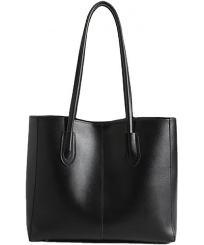 Leather Tote Bag Aesthetic Everything Tote Bag Designer Tote Bags for Women Cute Tote Bag Work Tote Bags for Women Black $16....