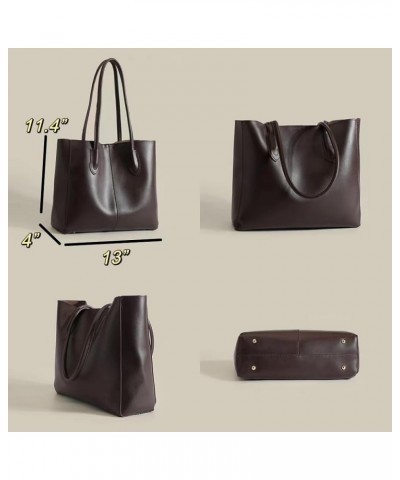 Leather Tote Bag Aesthetic Everything Tote Bag Designer Tote Bags for Women Cute Tote Bag Work Tote Bags for Women Black $16....