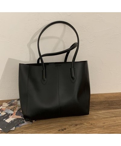 Leather Tote Bag Aesthetic Everything Tote Bag Designer Tote Bags for Women Cute Tote Bag Work Tote Bags for Women Black $16....