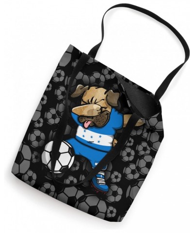 Dabbing Pug Honduras Soccer Fans Jersey - Honduran Football Tote Bag $11.25 Totes