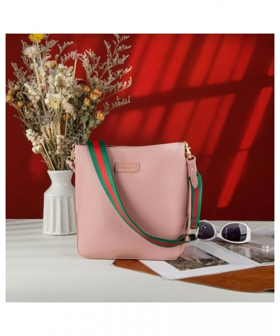 Clear Crossbody Bag for Women Clear Bag for Stadium Events Trendy Travel Shoulder Purse Handbags Y Pink $10.50 Hobo Bags