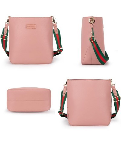 Clear Crossbody Bag for Women Clear Bag for Stadium Events Trendy Travel Shoulder Purse Handbags Y Pink $10.50 Hobo Bags