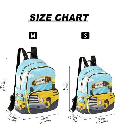 Bright Yellow School Backpack for Women Shoulder Bag Lightweight Mini Backpack Casual Daypack for Travel Mini(10.23'' x 5.11'...