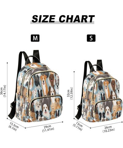 Hipster Dog Puppy Women Backpack Purse Ladies Fashion Shoulder Bag Daypack Travel Bag 10L Small $15.40 Backpacks