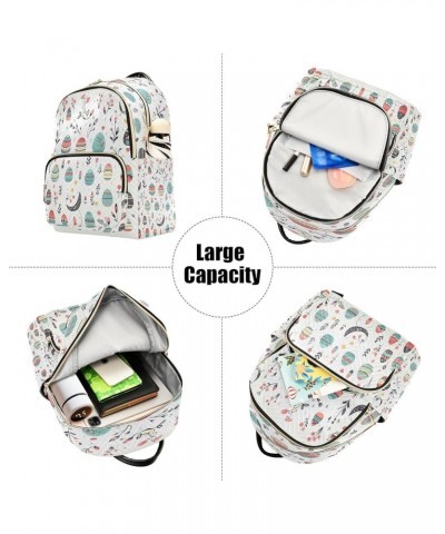 Bird Egg Bossom Floral Women Backpack Purse Ladies Fashion Shoulder Bag Daypack Travel Bag 10L Small $17.84 Backpacks