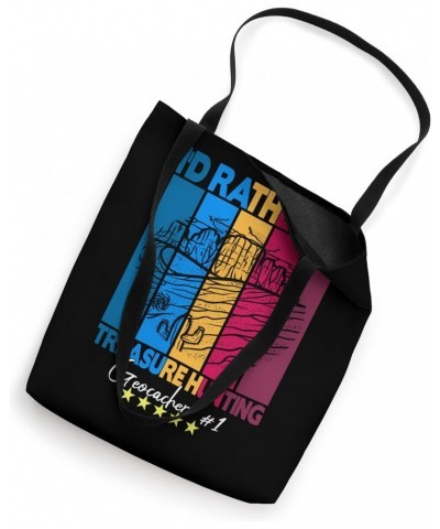 I'D Rather be Treasure Hunting - Geocaching Geocacher Tote Bag $14.87 Totes