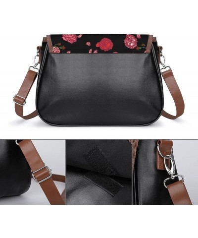 Leather Hobo Bags Women's Crossbody Shoulder Bag Classic City Top Handle Satchels Sailing Color2 $25.49 Hobo Bags