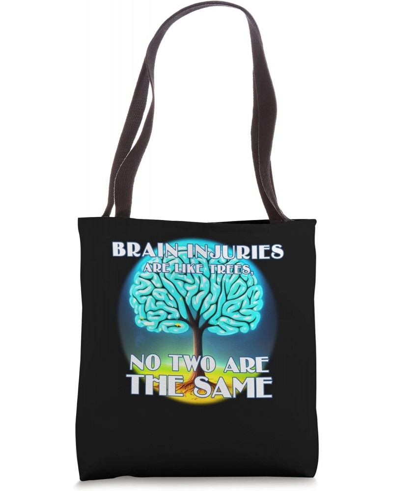 No Two Traumatic Brain Injuries are the Same - Digital Art Tote Bag $12.99 Totes