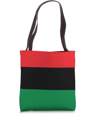 Pan-African Flag Afro-American UNIA Black Liberation Africa Tote Bag $11.33 Totes