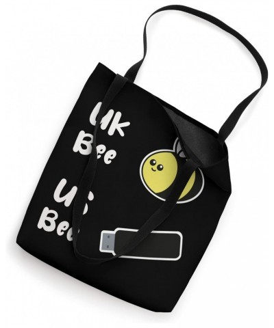 Funny Bee Pun USB & UK Bee Tote Bag $9.68 Totes