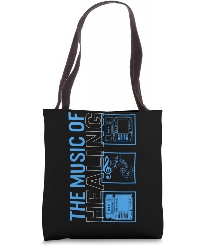 Funny Registered Nurse RN Music Of Healing, Alaris IV Pump B Tote Bag $11.73 Totes